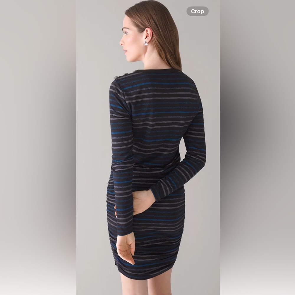 🌺WHBM Ruched Blouson Lurex Knit
Dress - Picture 3 of 8